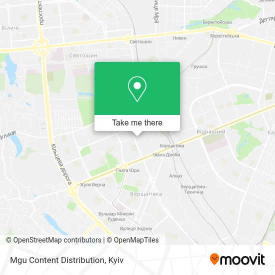 Mgu Content Distribution map