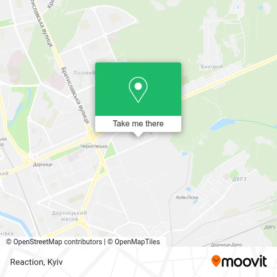 Reaction map
