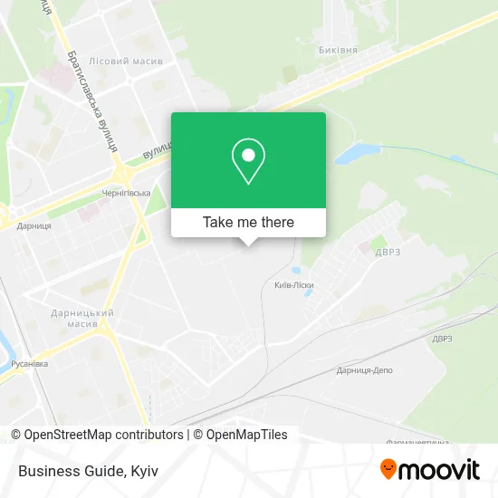 Business Guide map