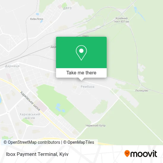 Ibox Payment Terminal map
