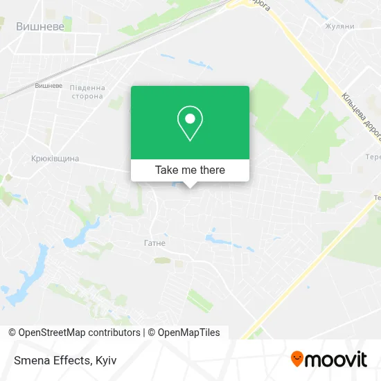 Smena Effects map