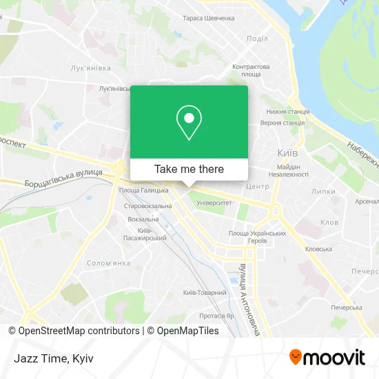 Jazz Time map