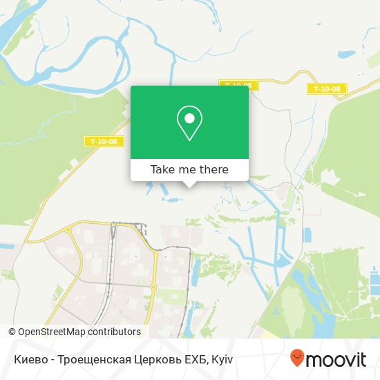 Киево - Троещенская Церковь ЕХБ map