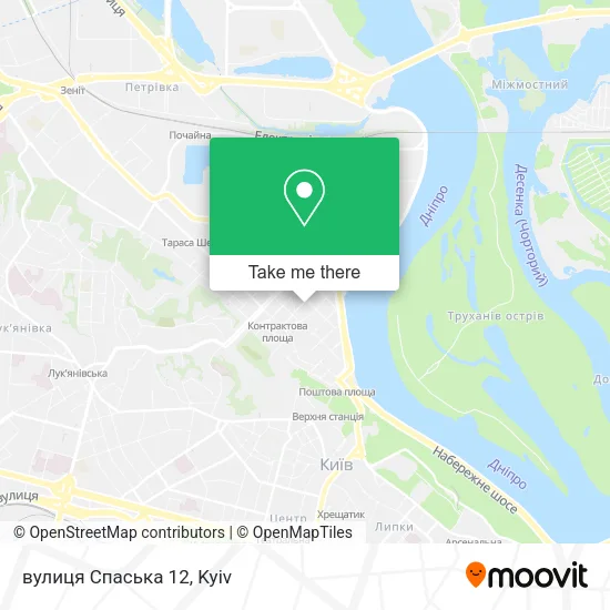 Карта вулиця Спаська 12