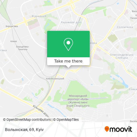 Волынская, 69 map