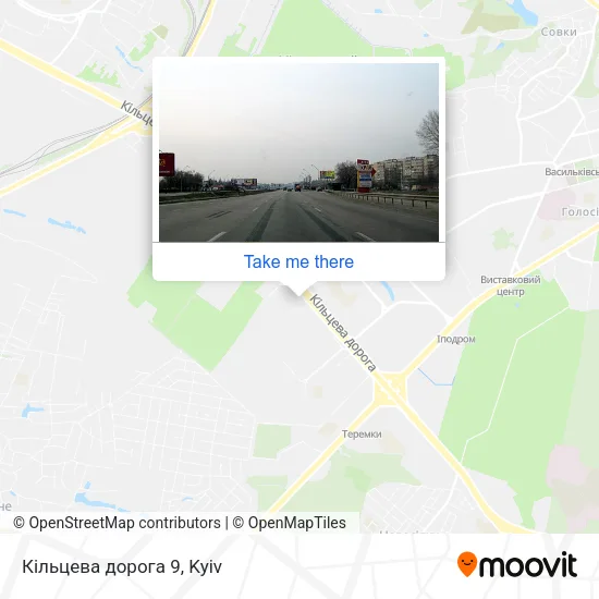 Карта Кільцева дорога 9