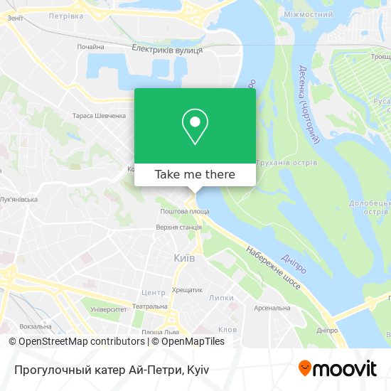 Прогулочный катер Ай-Петри map