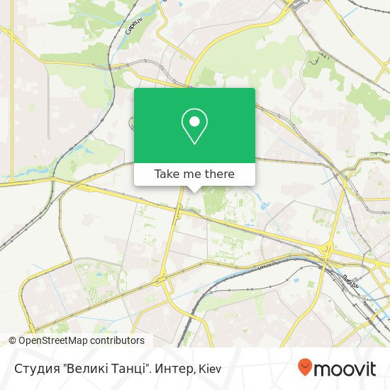 Студия "Великі Танці". Интер map