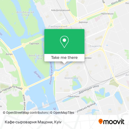 Кафе-сыроварня Мацони map