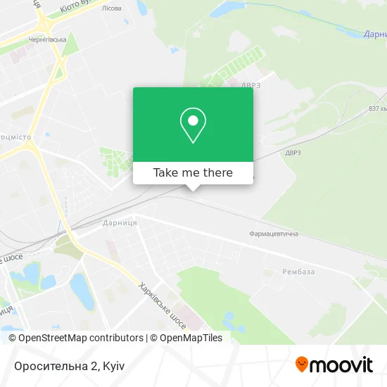 Оросительна 2 map