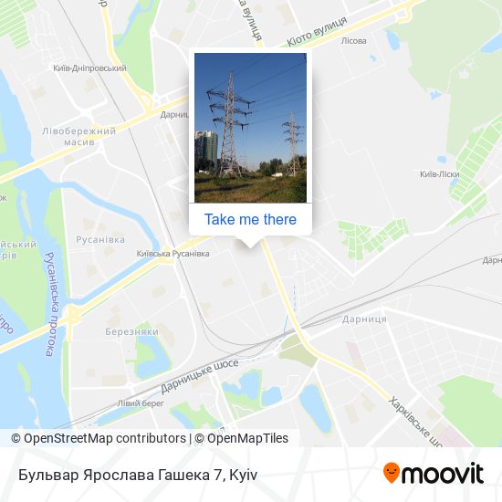 Бульвар Ярослава Гашека 7 map