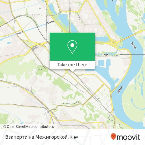 Взаперти на Межигорской map