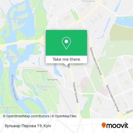 Карта бульвар Перова 19
