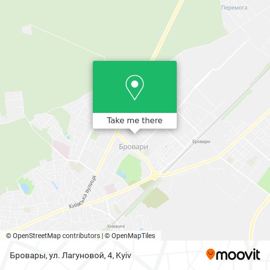 Бровары, ул. Лагуновой, 4 map