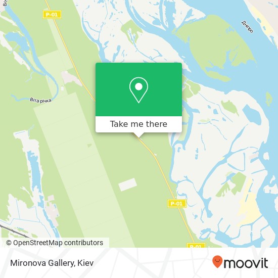 Mironova Gallery map