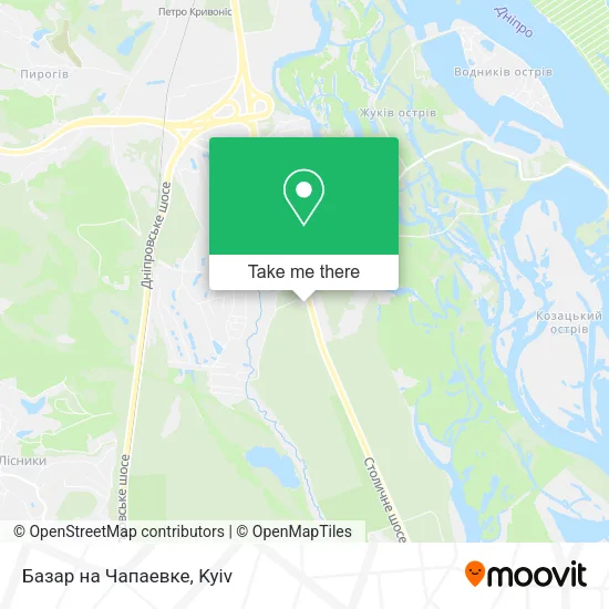 Карта Базар на Чапаевке
