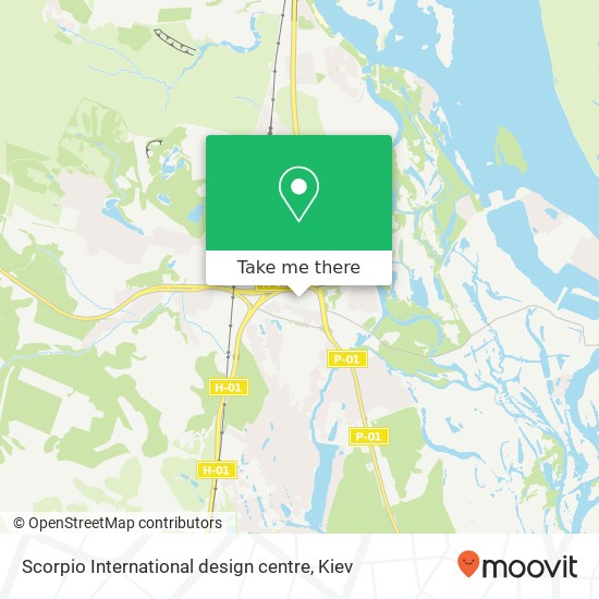 Scorpio International design centre map