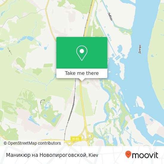 Маникюр на Новопироговской map