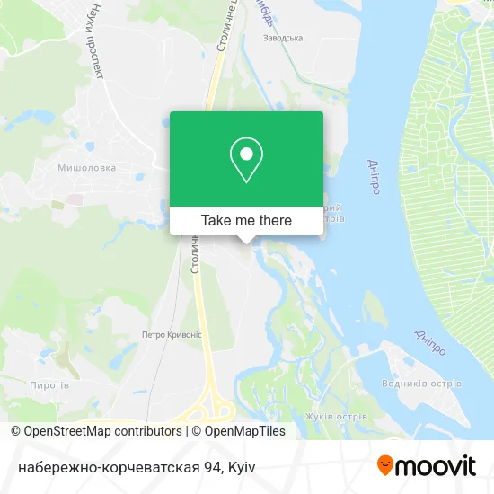 Карта набережно-корчеватская 94