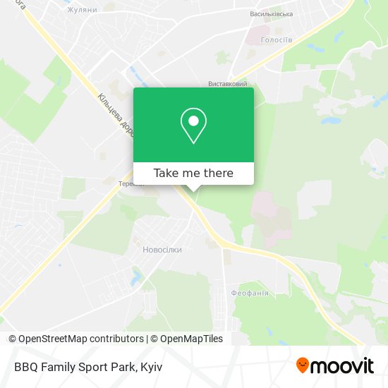 BBQ Family Sport Park map