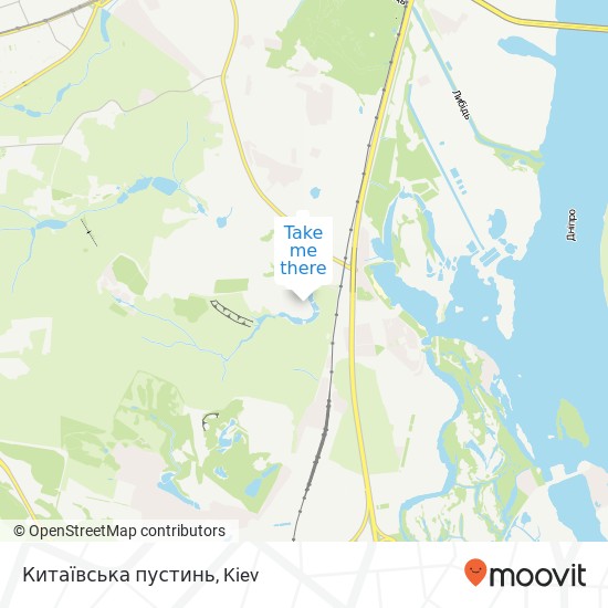 Китаївська пустинь map