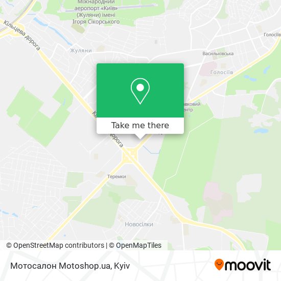 Карта Мотосалон Motoshop.ua