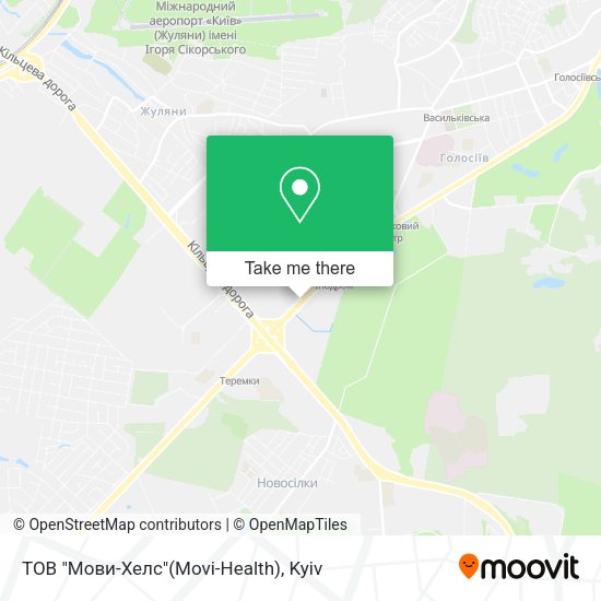Карта ТОВ "Мови-Хелс"(Movi-Health)