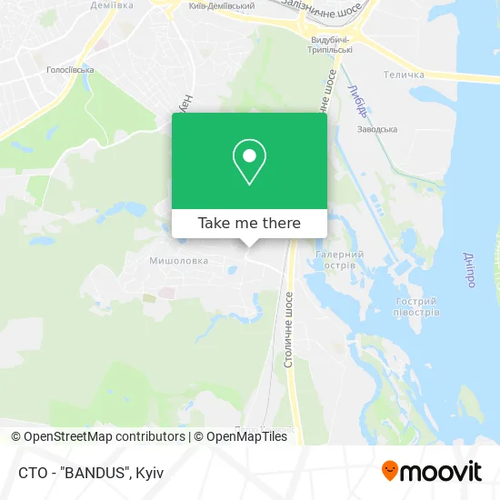 СТО - "BANDUS" map