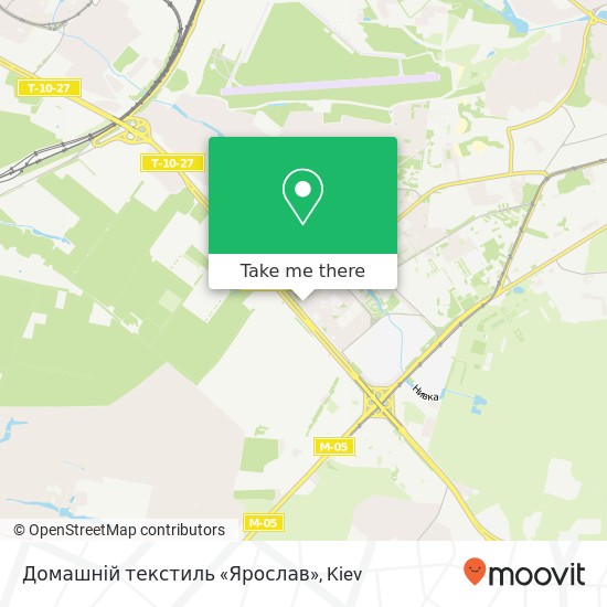 Карта Домашній текстиль «Ярослав»