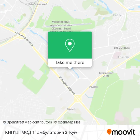 КНП"ЦПМСД 1" амбулатория 3 map
