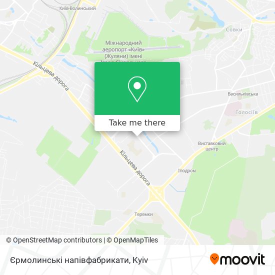 Єрмолинські напівфабрикати map