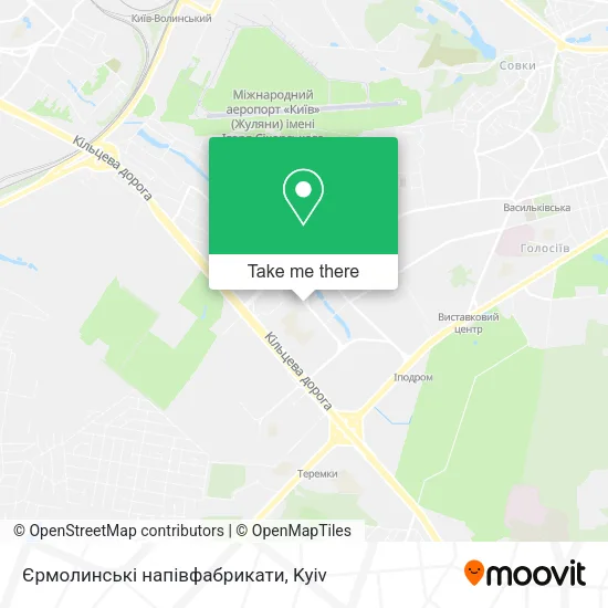 Карта Єрмолинські напівфабрикати