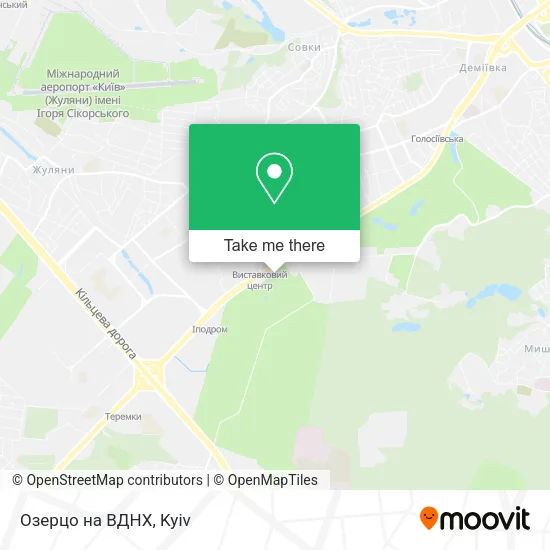Озерцо на ВДНХ map