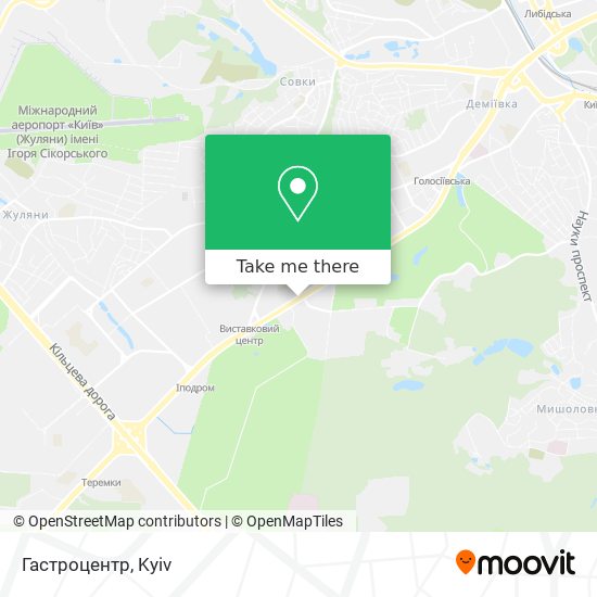 Гастроцентр map