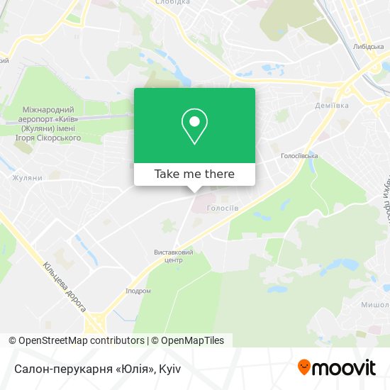 Карта Салон-перукарня «Юлія»