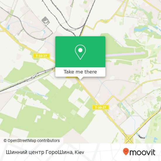 Шинний центр ГороШина map