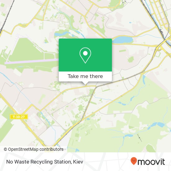 No Waste Recycling Station map