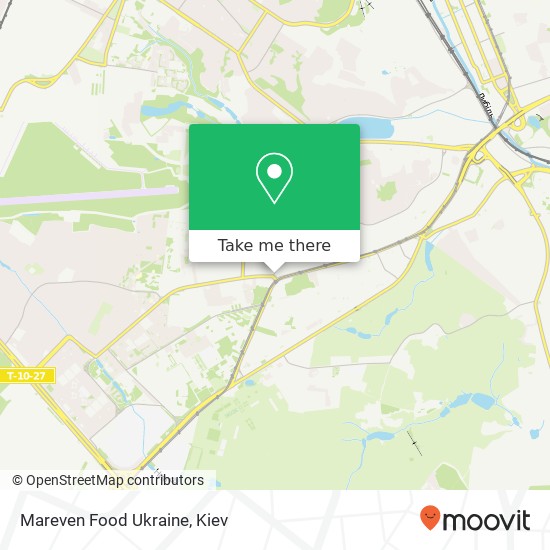 Mareven Food Ukraine map