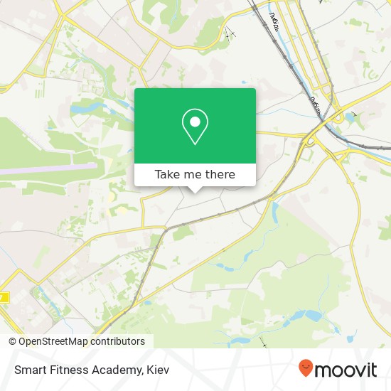 Smart Fitness Academy map