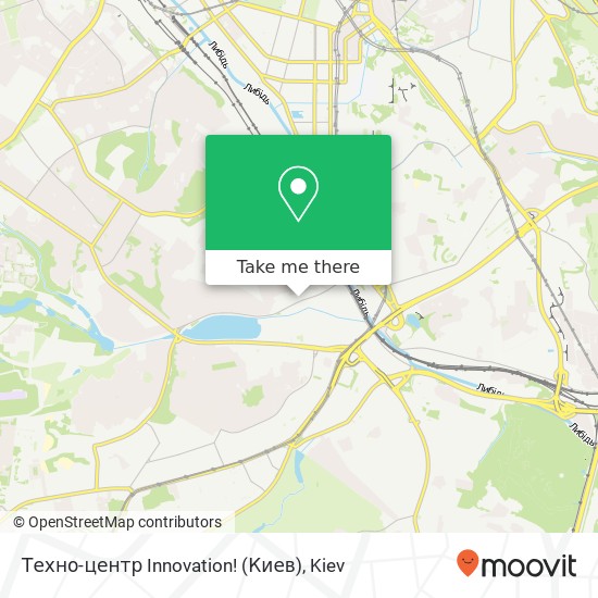 Техно-центр Innovation! (Киев) map