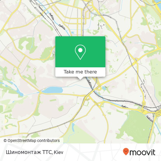 Шиномонтаж ТТС map