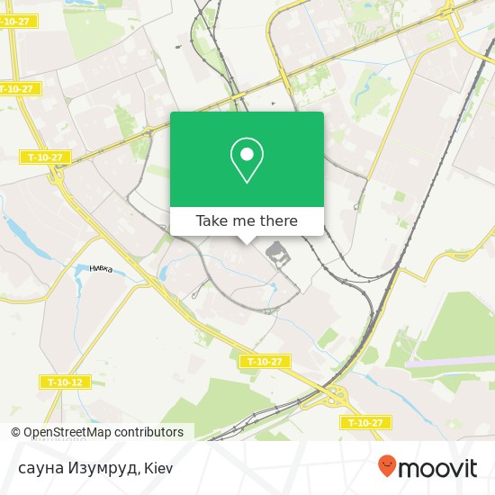 сауна Изумруд map