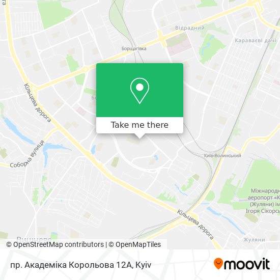 пр. Академіка Корольова 12А map