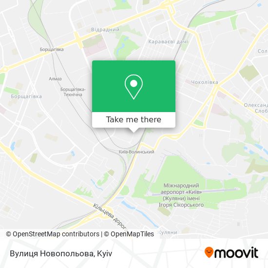 Вулиця Новопольова map