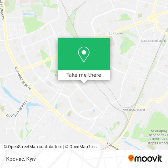 Карта Кронас