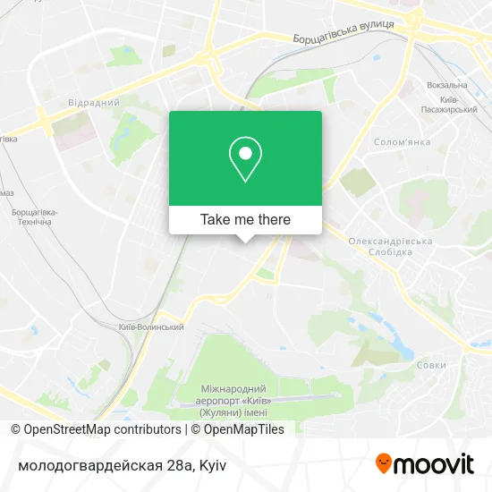 Карта молодогвардейская 28а