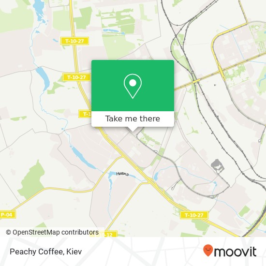 Peachy Coffee map