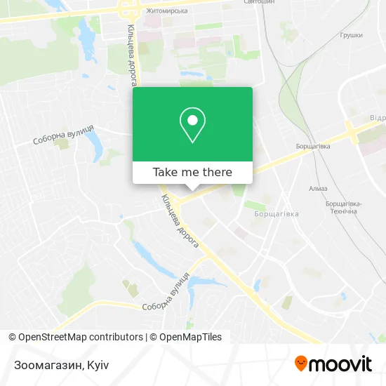 Карта Зоомагазин