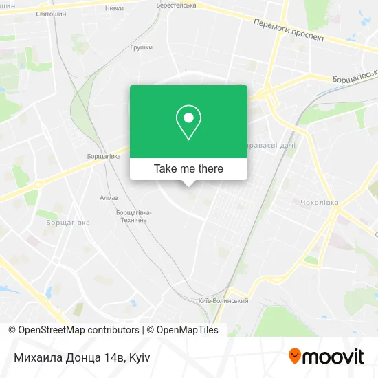 Карта Михаила Донца 14в