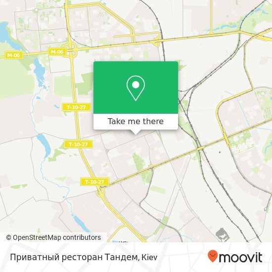 Приватный ресторан Тандем map